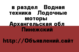  в раздел : Водная техника » Лодочные моторы . Архангельская обл.,Пинежский 